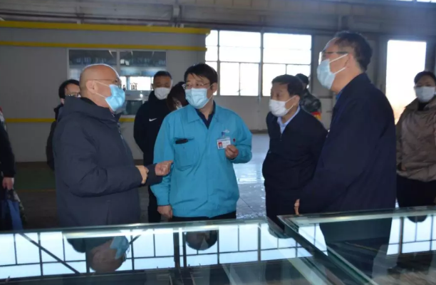市政协副主席郝宝清一行赴不锈钢产业园区调研指导复工复产工作